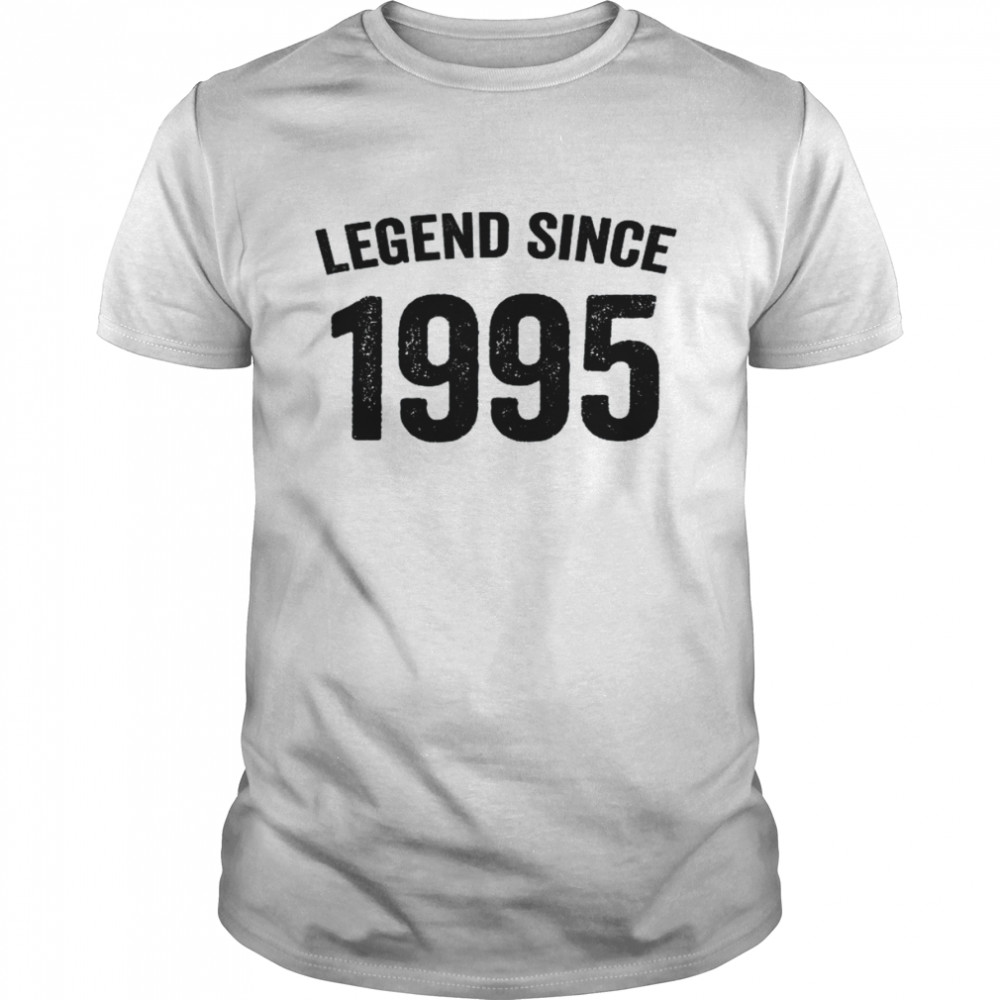 Vintage 1995 27Th Birthday Idea For Legend Since 1995 Tank Shirttop Shirt