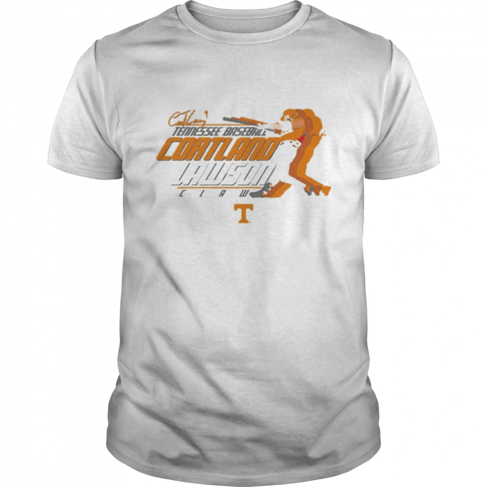 Vols Tennessee Baseball Cortland Lawson Signature 2022 Shirt