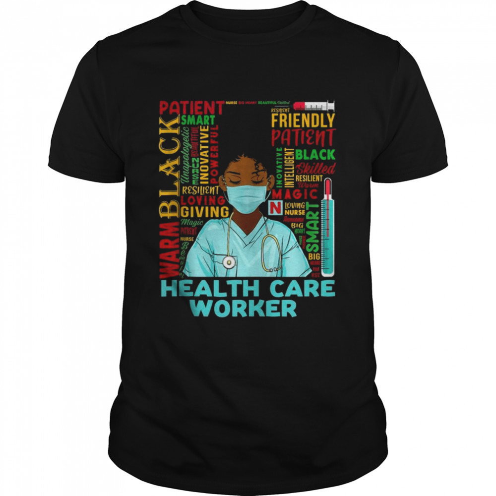 Health Care Worker African Nurse Black History Month Tank Shirttop Shir