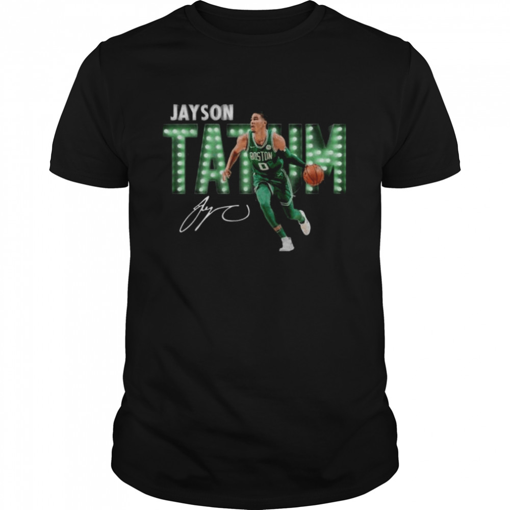 Jayson Tatum Mvp Boston Celtics 2022 Signature Shirt