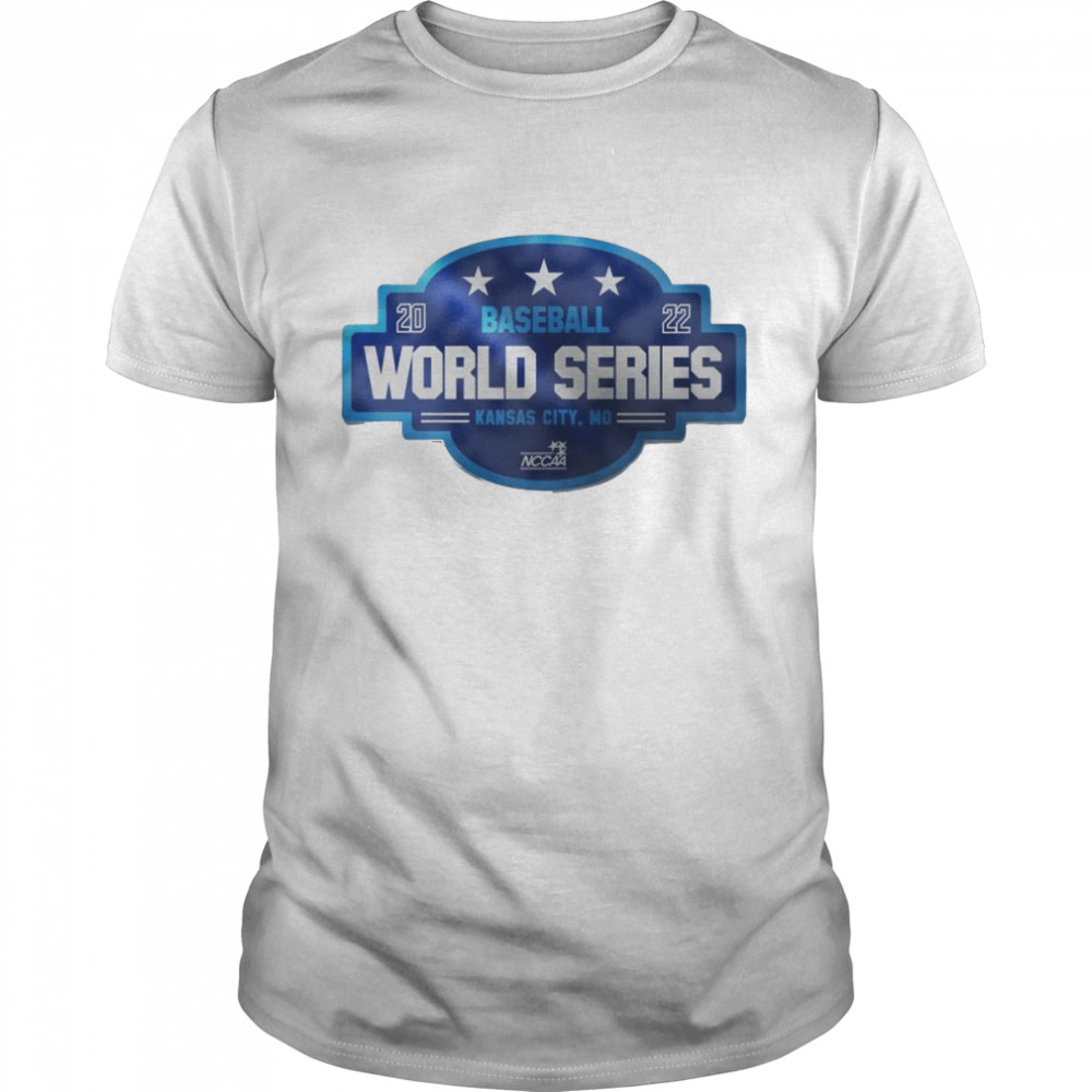 NCCAA 2022 Baseball World Series Kansas City logo shirt