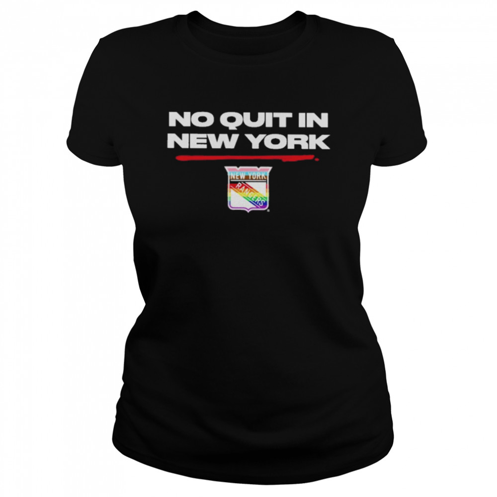 Rangers Exclusive No Quit Pride  Classic Women's T-shirt