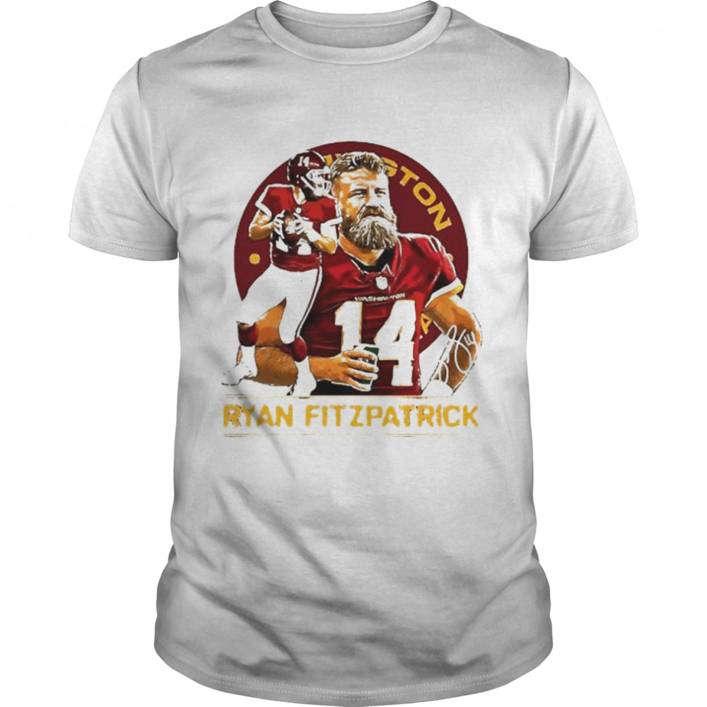 Ryan Fitzpatrick Fitzmagic Football Signature Vintage Retro 80s 90s Bootleg Signature Shirt