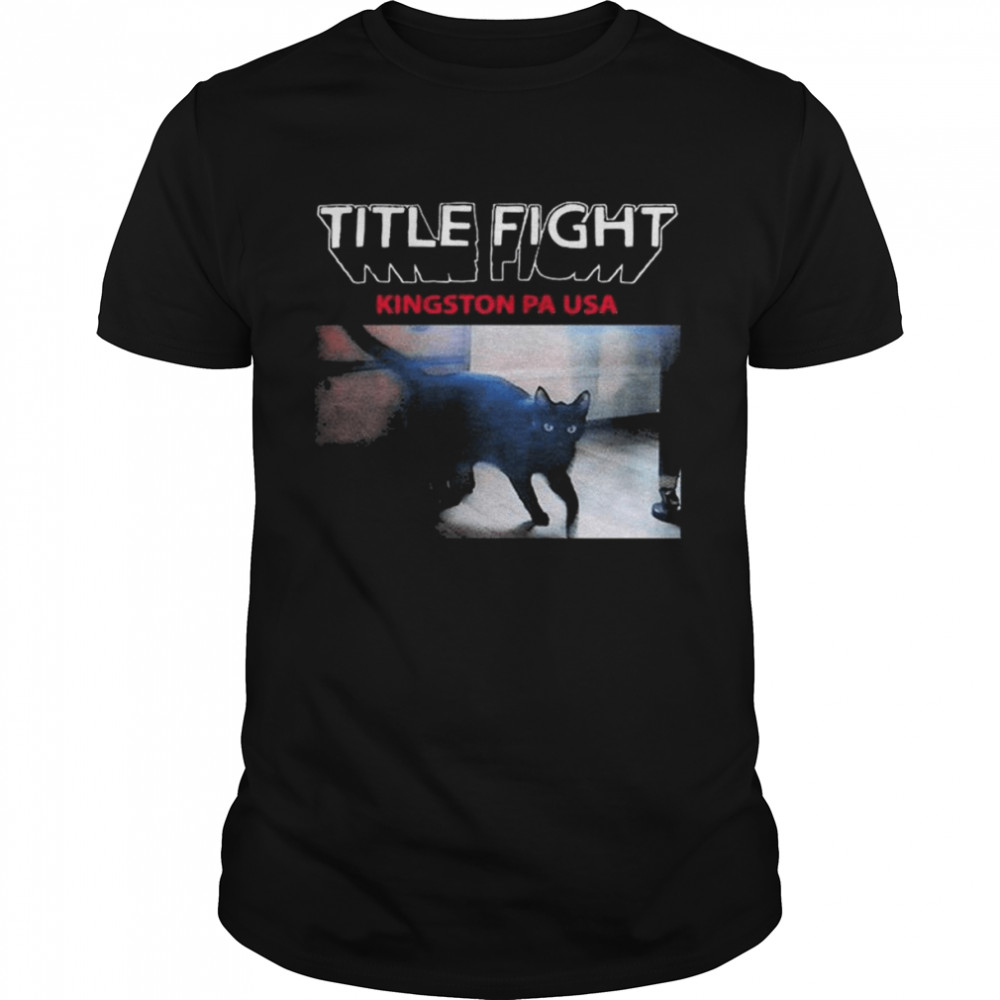 Title Fight  Title Fight Kingston Cat  Classic Men's T-shirt