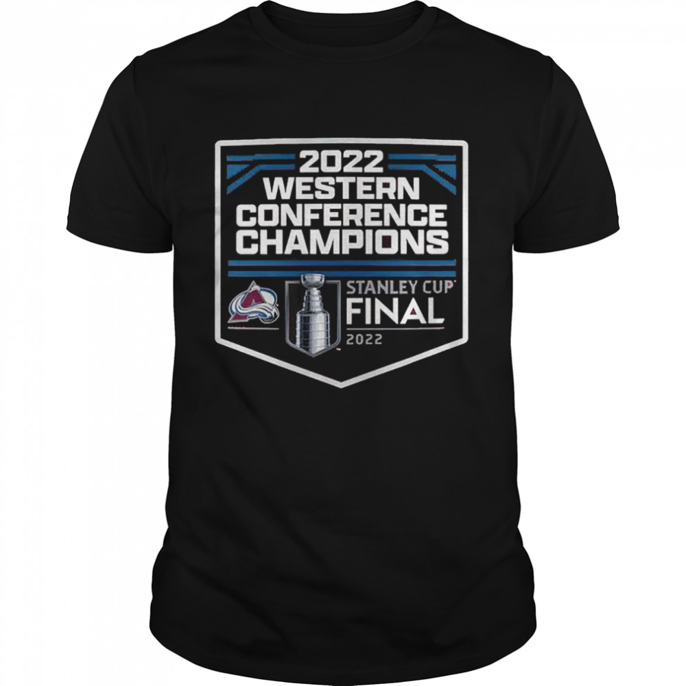 2022 Western Conference Champions Colorado Avalanche Stanley Cup Final Shirt