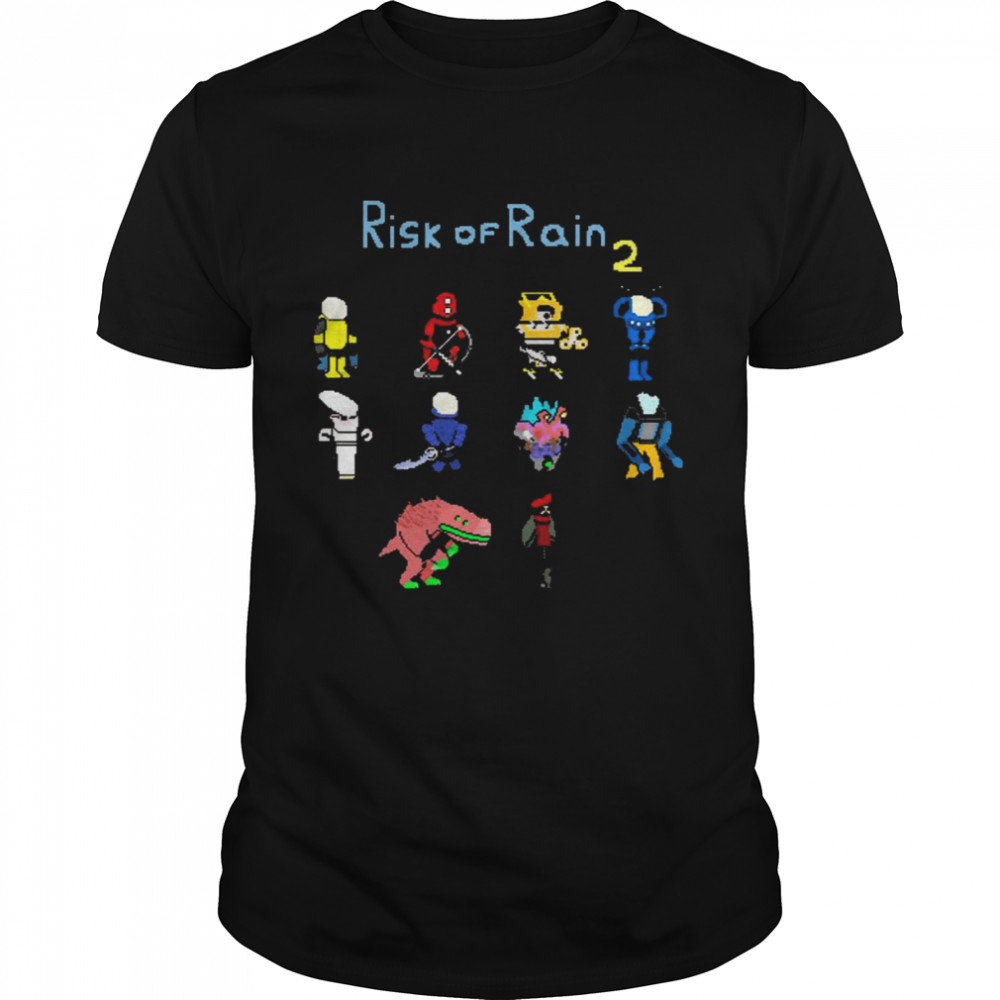 Characters Ror Rain Risk Game  Classic Men's T-shirt