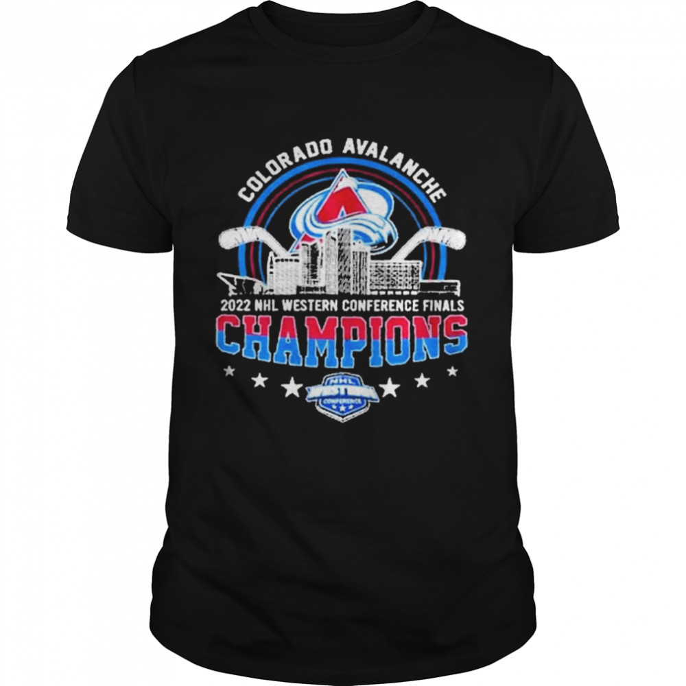 Colorado Avalanche 2022 Nhl Western Conference Finals Champions Shirt