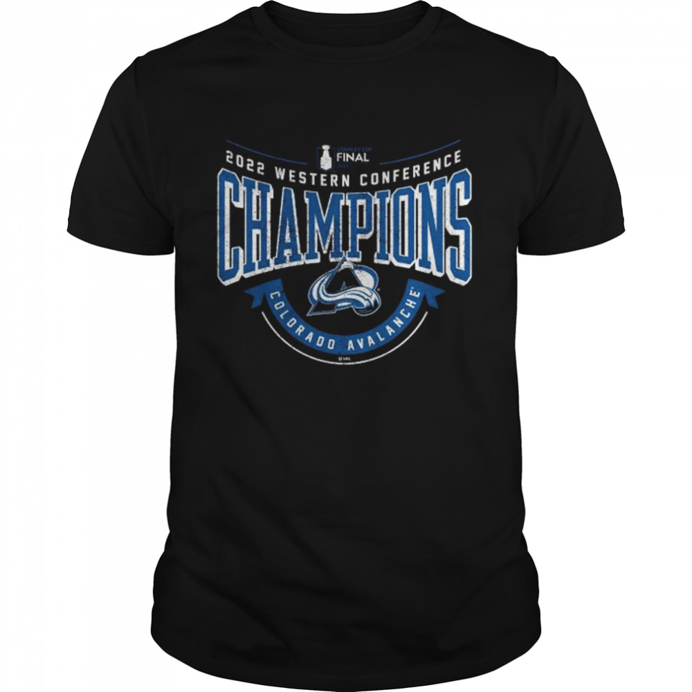 Colorado Avalanche 2022 Western Conference Champions Go Ahead Goal Tri-Blend T-Shirt