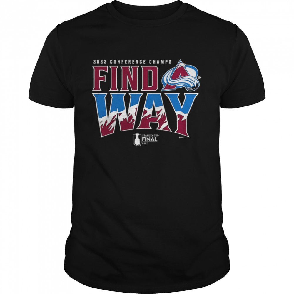 Colorado Avalanche 2022 Western Conference Champions Home Ice T-Shirt