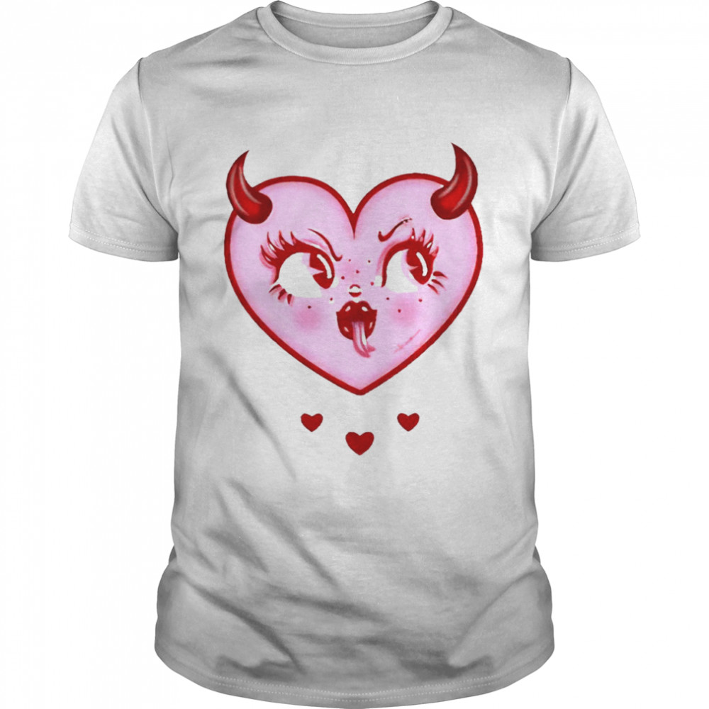 Creepy Gals Devilish Heart Shirt