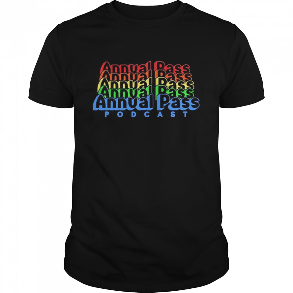 Dave Cobb Annual Pass Jack Pattillo Geoff Ramsey Rooster Teeth Merch Annual Pass Pride Stack  Classic Men's T-shirt