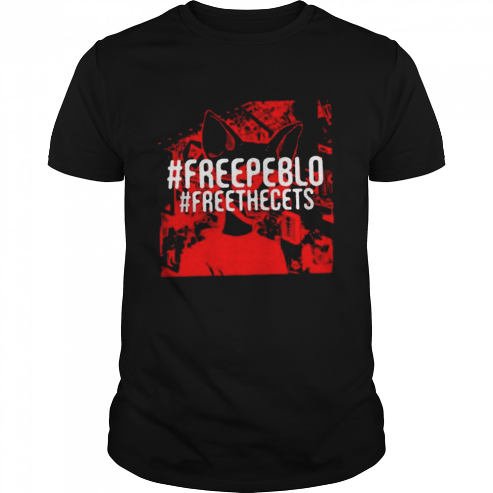Free Peblo Free The Cets Twitter Shirt