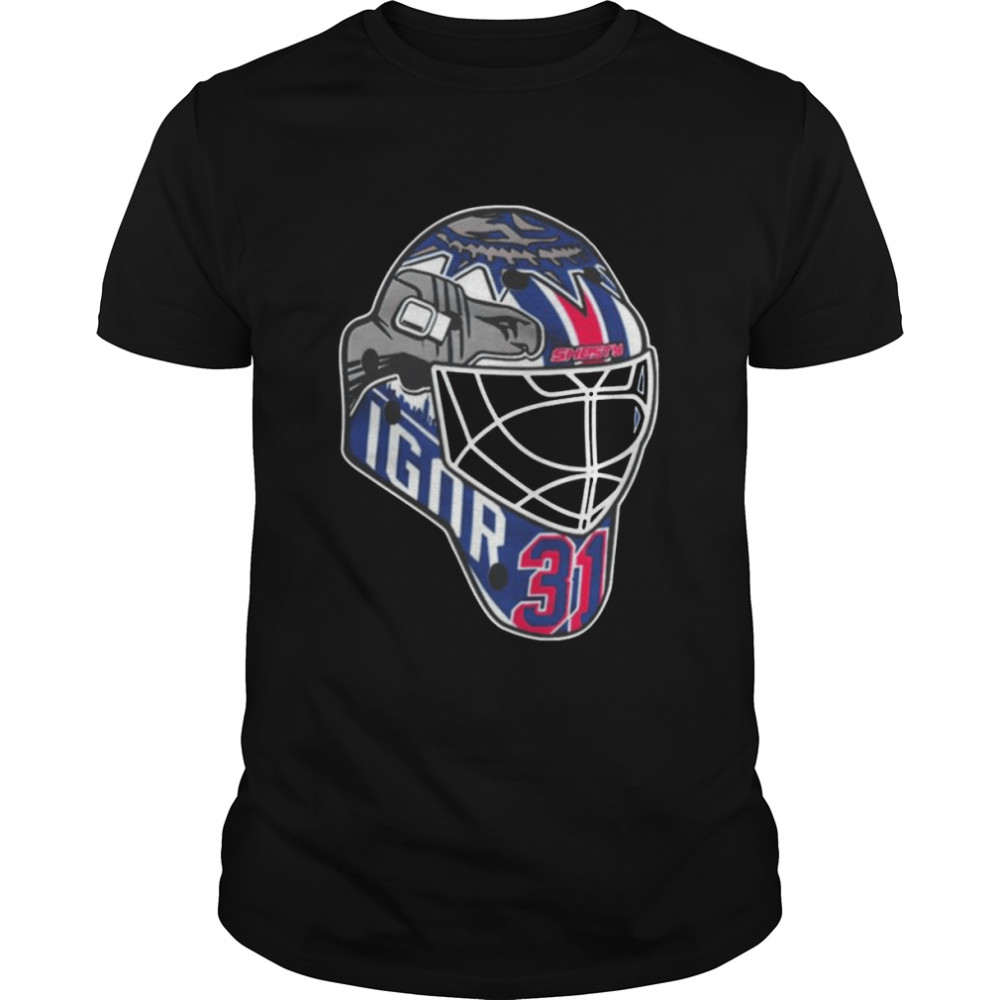 New York Rangers Webleedblue Merch Igor Mask Shirt