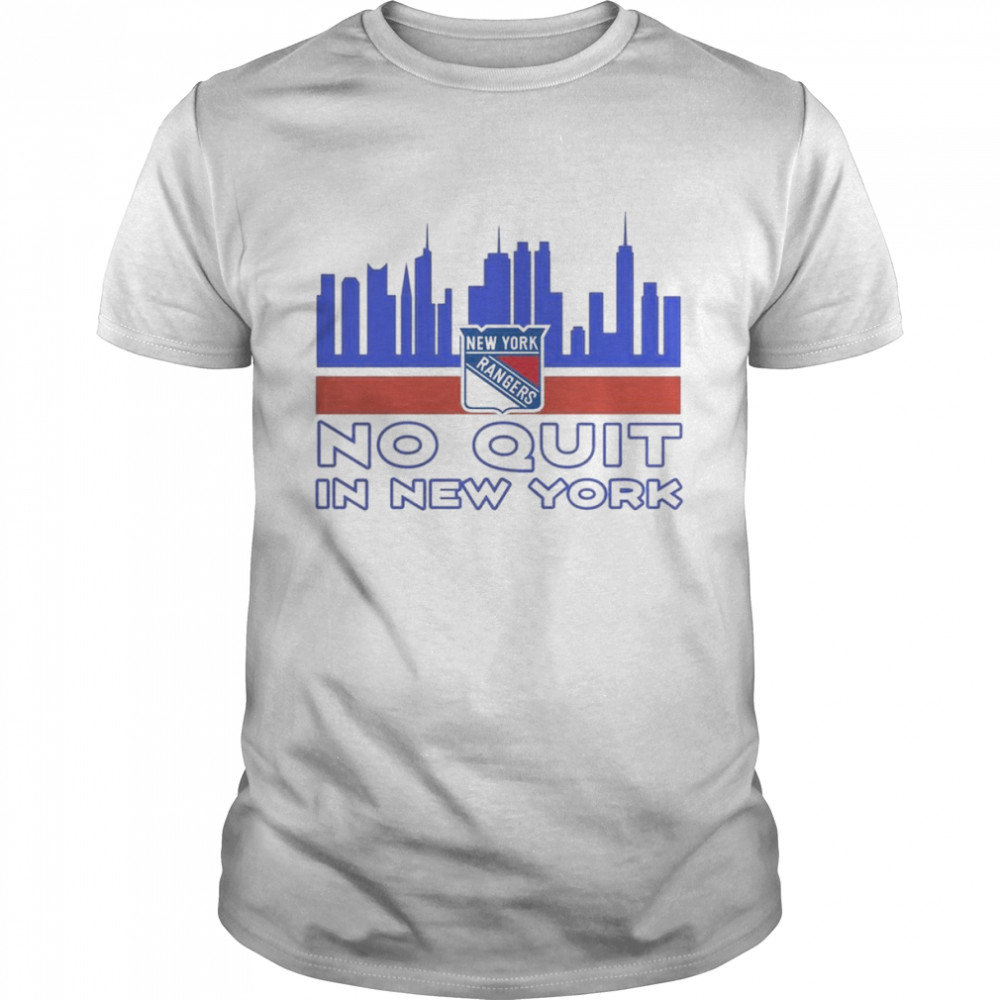 NY Rangers No Quit In New York Hockey Shirt
