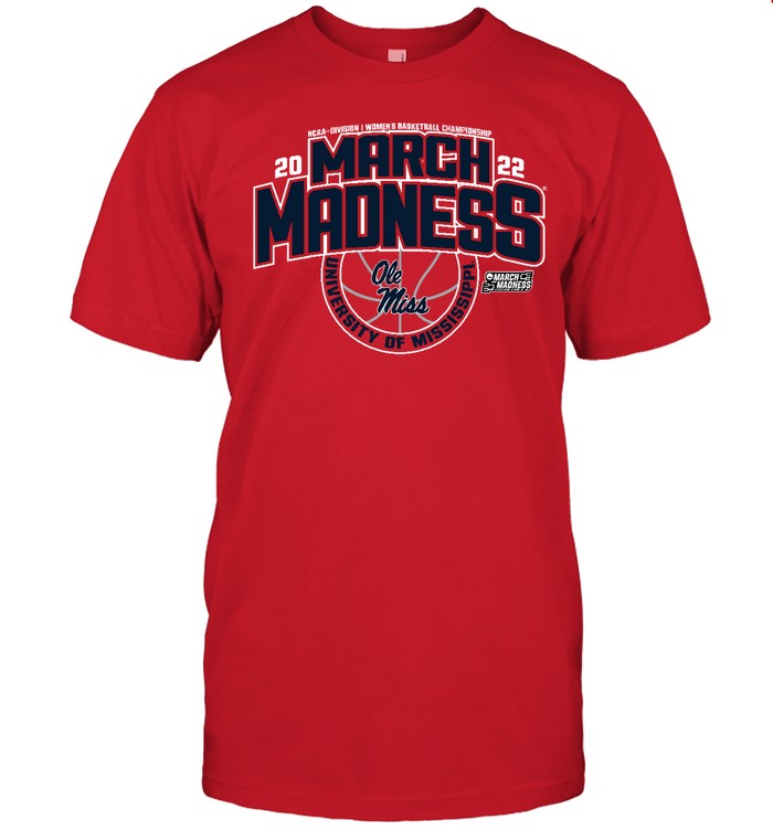 Ole Miss Rebels NCAA Women's Basketball March Madness T  Classic Men's T-shirt