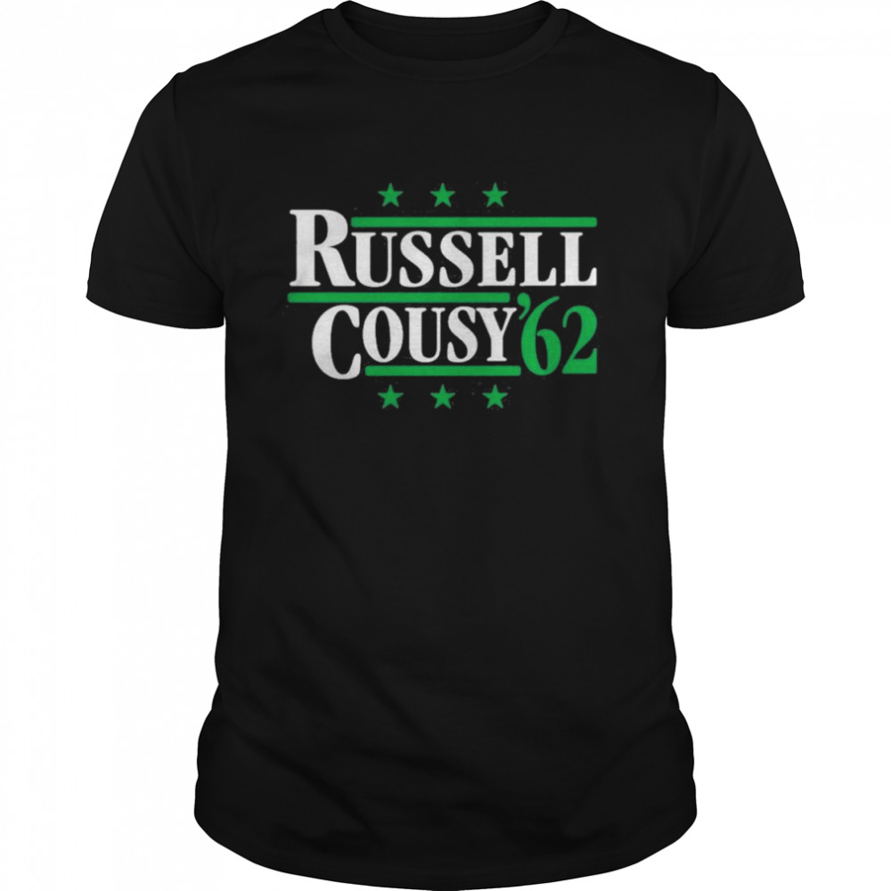 Russell & Cousy ’62 Political Campaign Parody  Classic Men's T-shirt