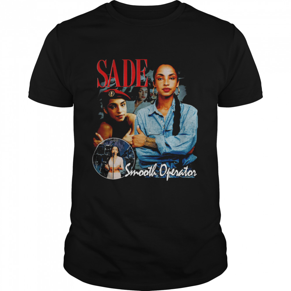 Sade Smooth Operator New Sade Classic Vintage Sade Diamond Singer Tour shirt Classic Men's T-shirt