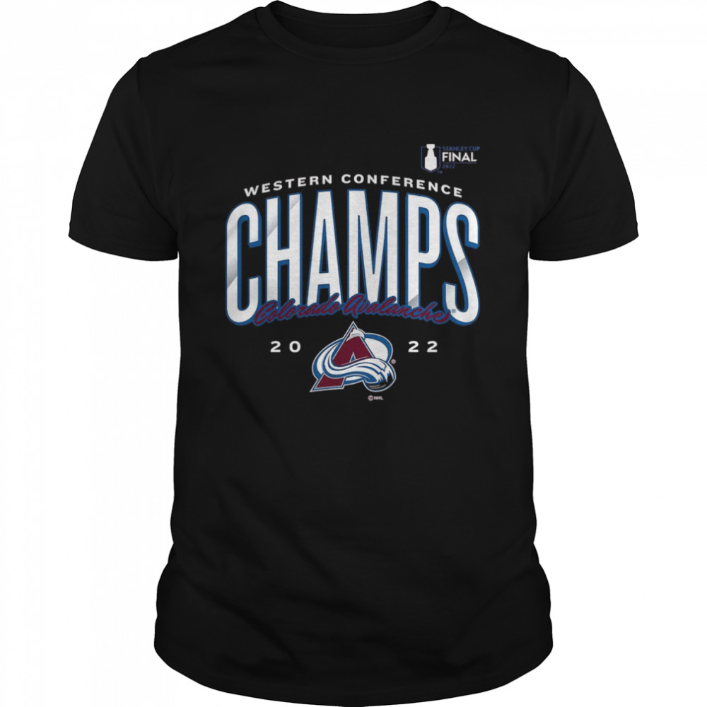 Stanley Cup Final 2022 Colorado Avalanche 2022 Western Conference Champs  Classic Men's T-shirt