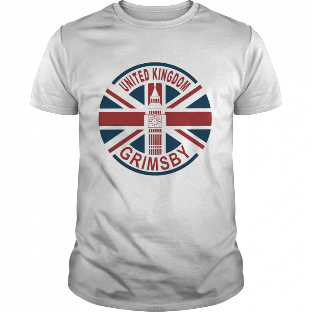 United Kingdom Uk Union Jack British Flag Grimsby Town Shirt