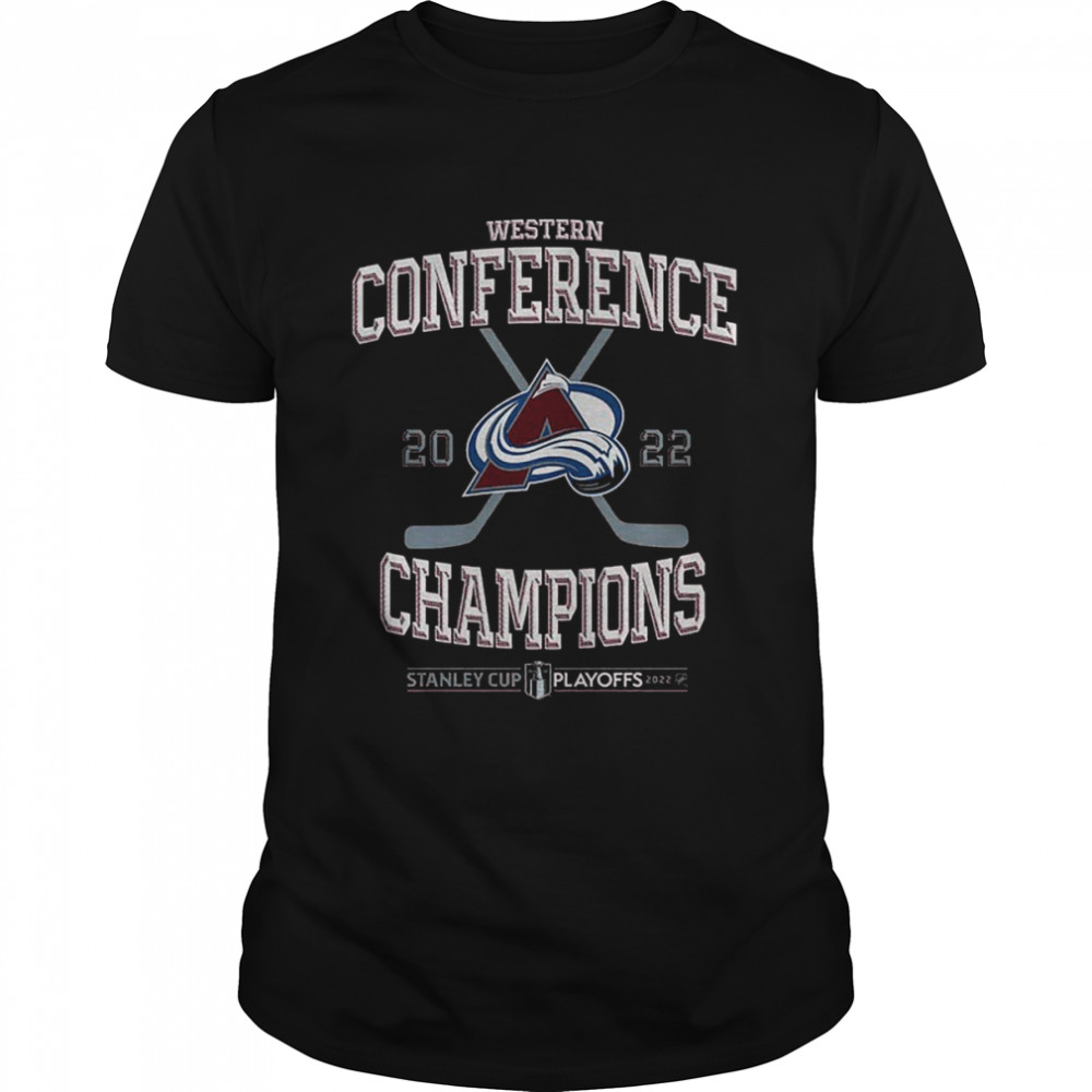 Western Conference 2022 Colorado Avalanche Champions Stanley Cup Playoff Shirt