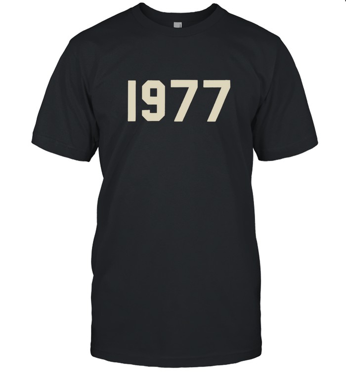 Black '1977' Shirt