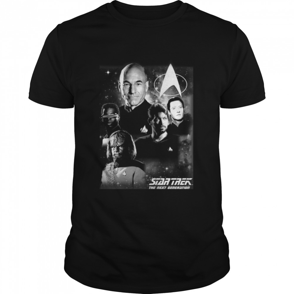Character Collage Next Generation Star Trek Shirt