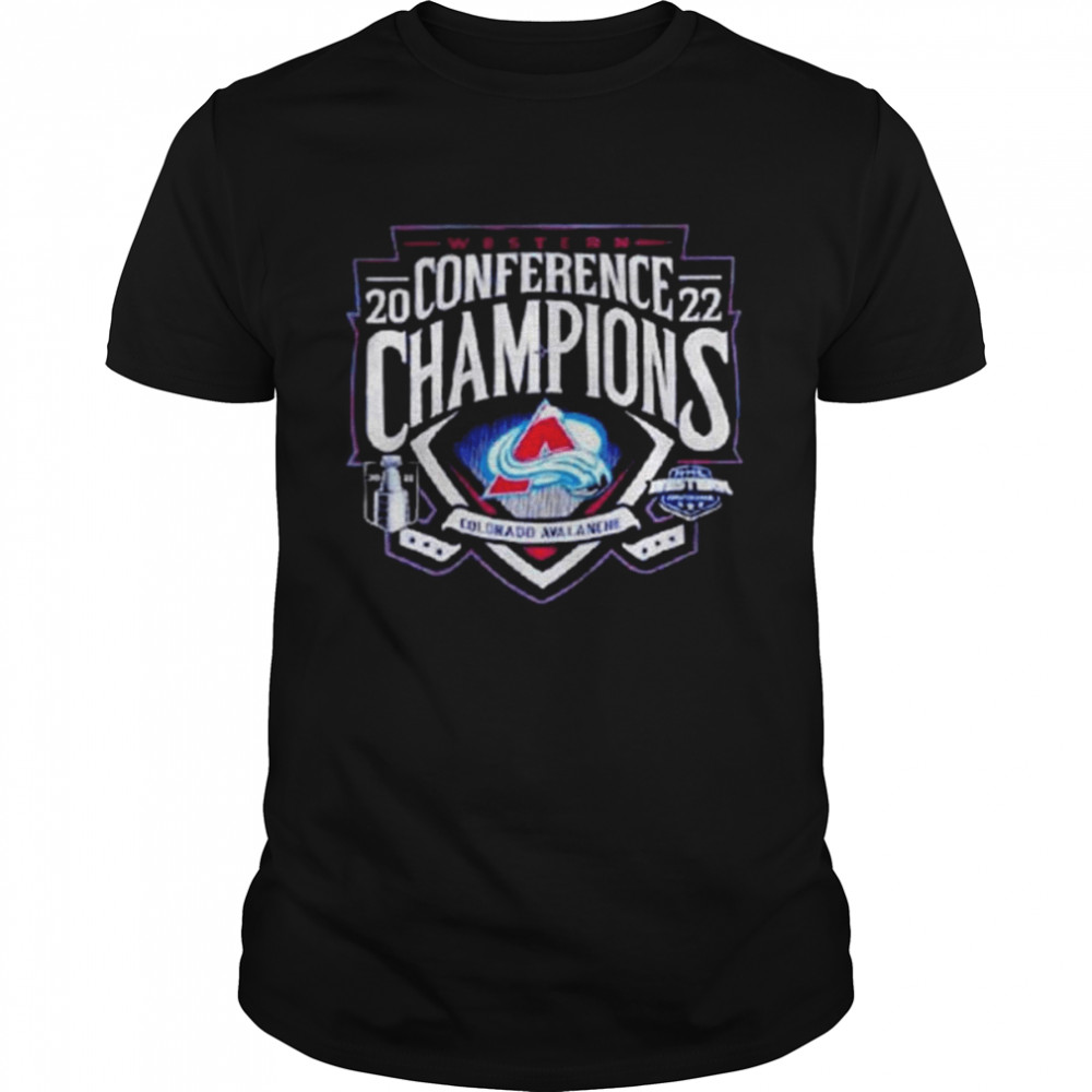 Colorado avalanche western conference champions 2022 stanley cup playoffs shirt