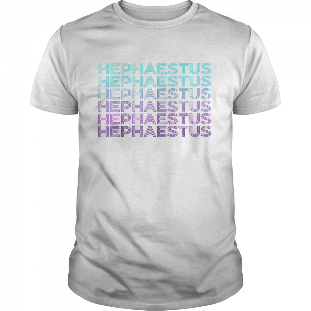 Hephaestus Greek God Of Blacksmith Shirt