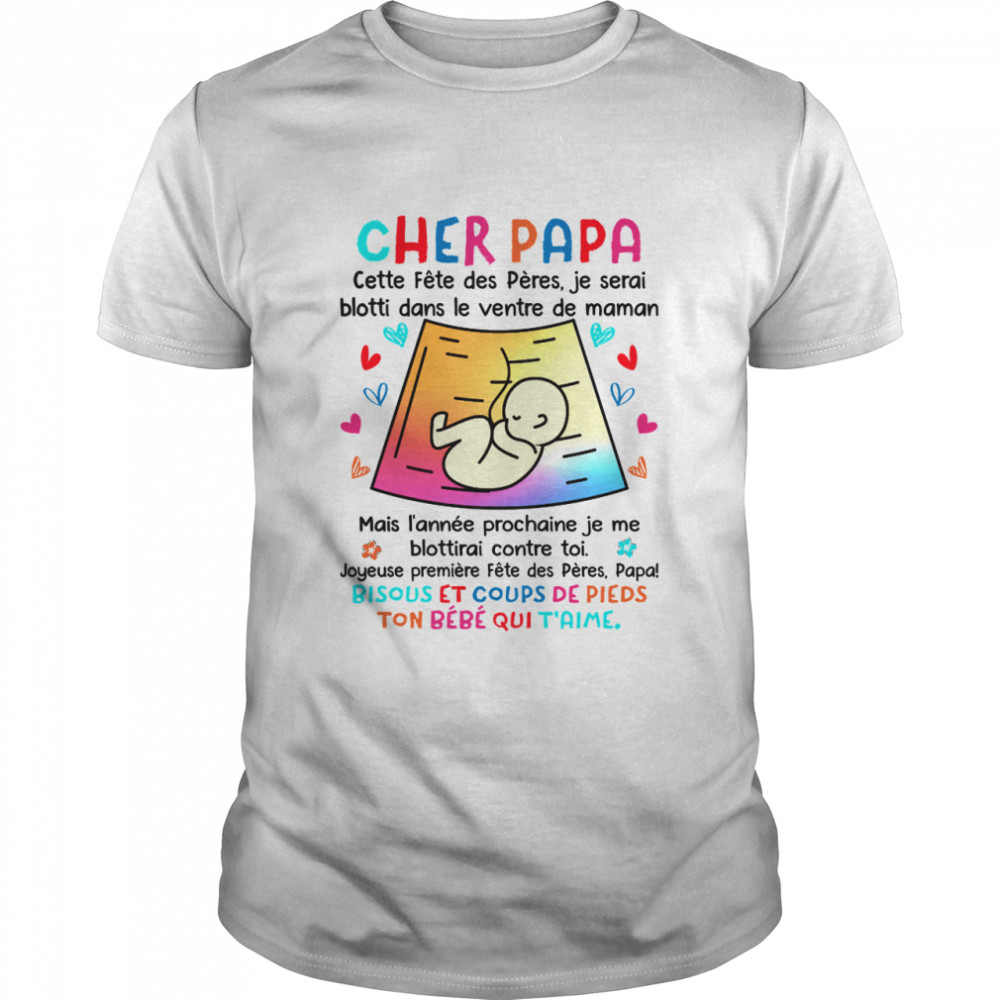 Joyeuse Première Fête Des Pères Papa T-shirt