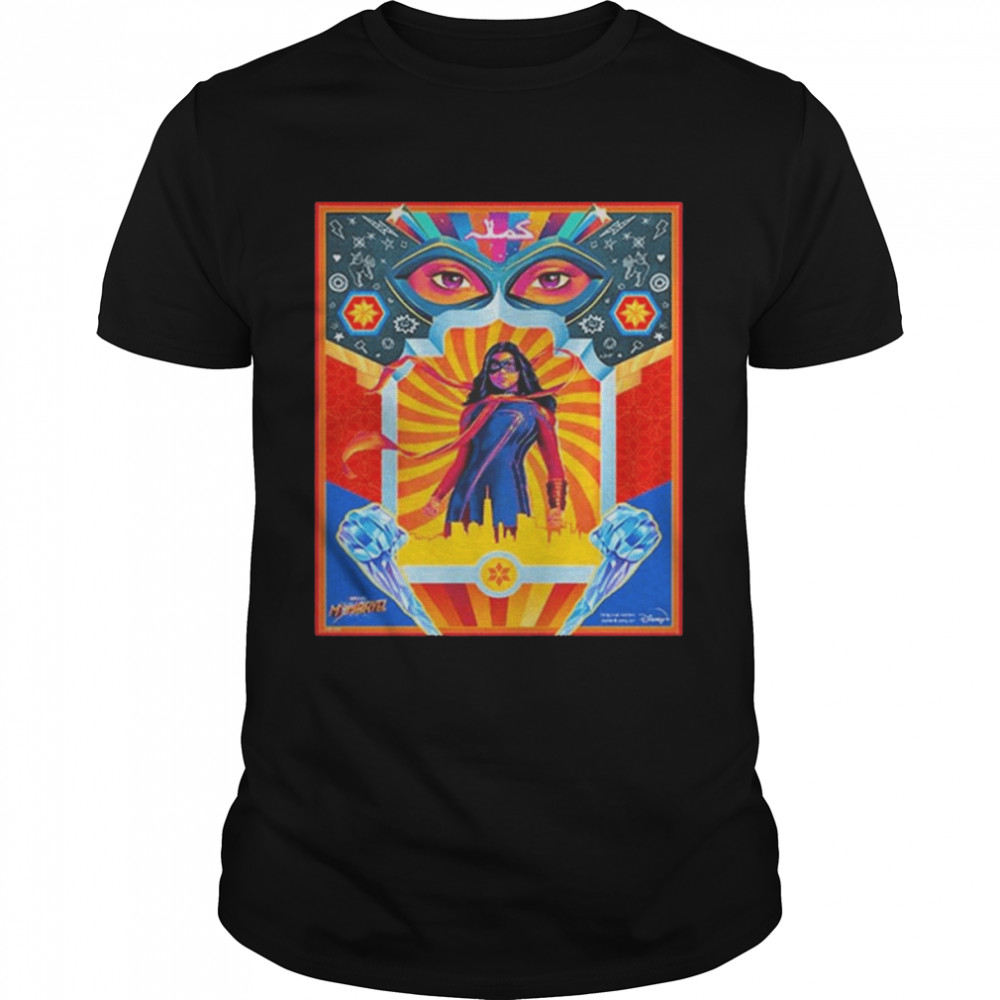 Marvel Studios Kamala Khan Is Ms Marvel Original Official Fan Art  Classic Men's T-shirt