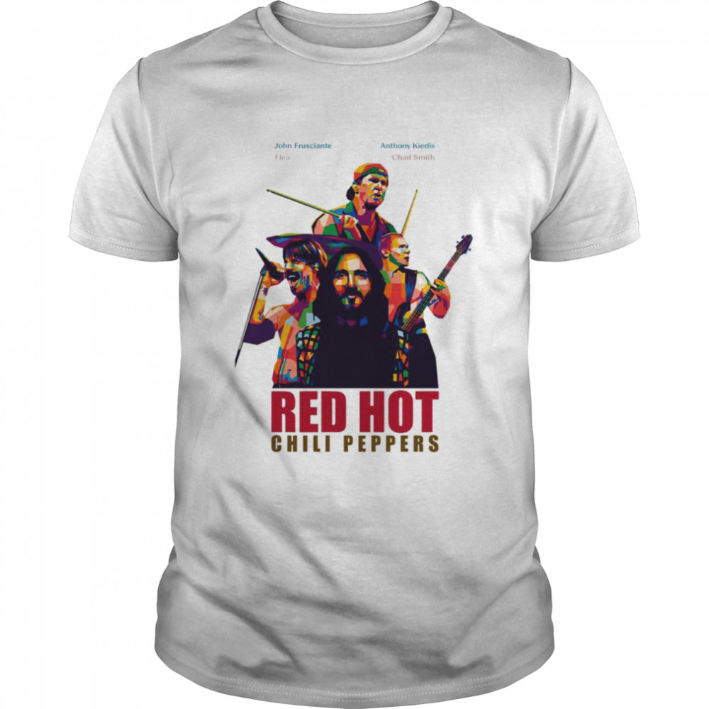 Members Legend Red Hot Chilli Peppers Band Shirt