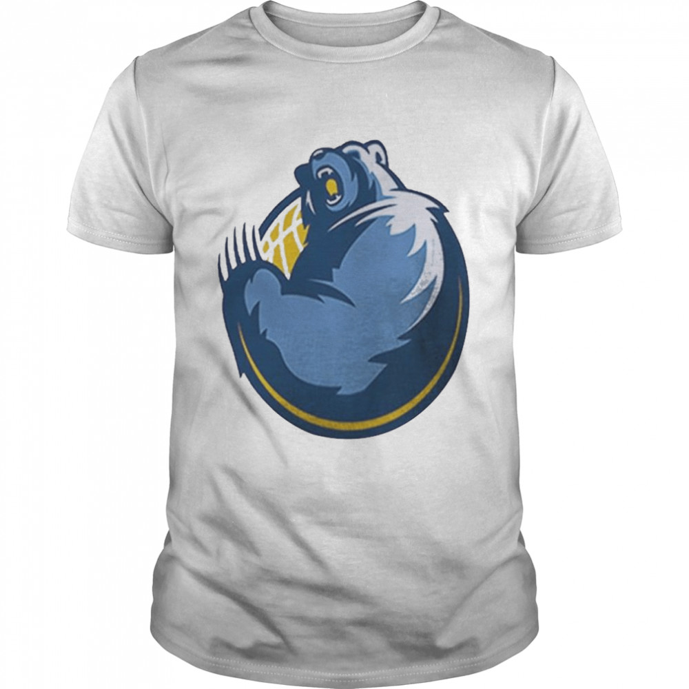 Memphis Grizzlies Basketball Classic Mascot Logo Gift For Grizzlies Fans White Polo Shirt All Over Print Shirt
