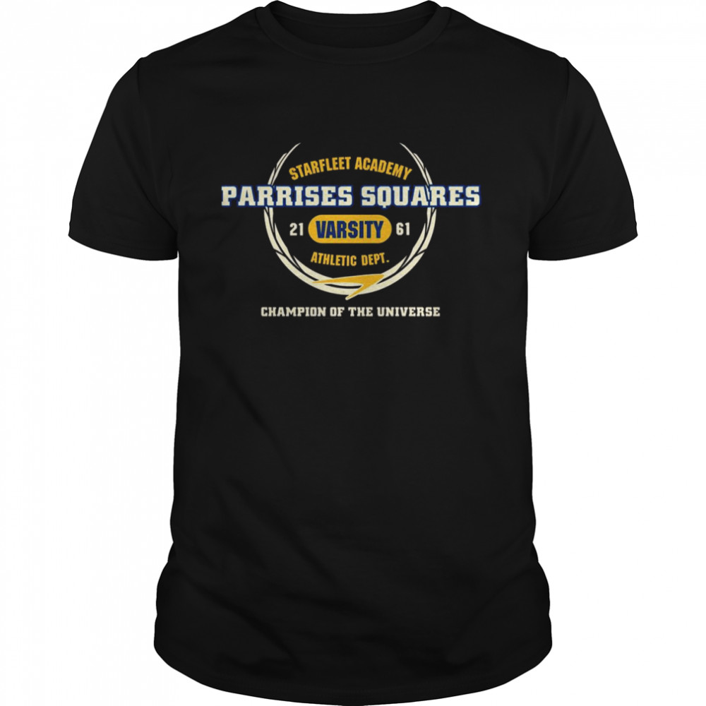 Parrises Squares Starfleet Academy Star Trek shirt