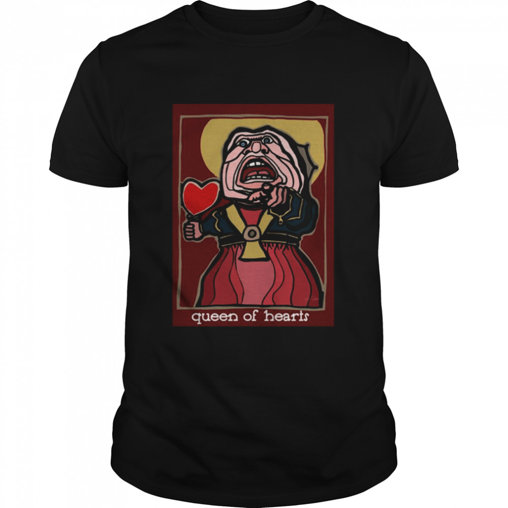 Queen Of Hearts Alices Adventures In Wonderland Shirt