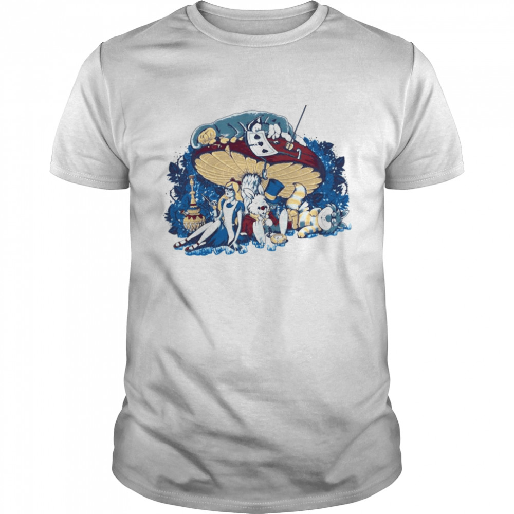 Stoned In Wonderland Alices Adventures In Wonderland shirt Classic Men's T-shirt