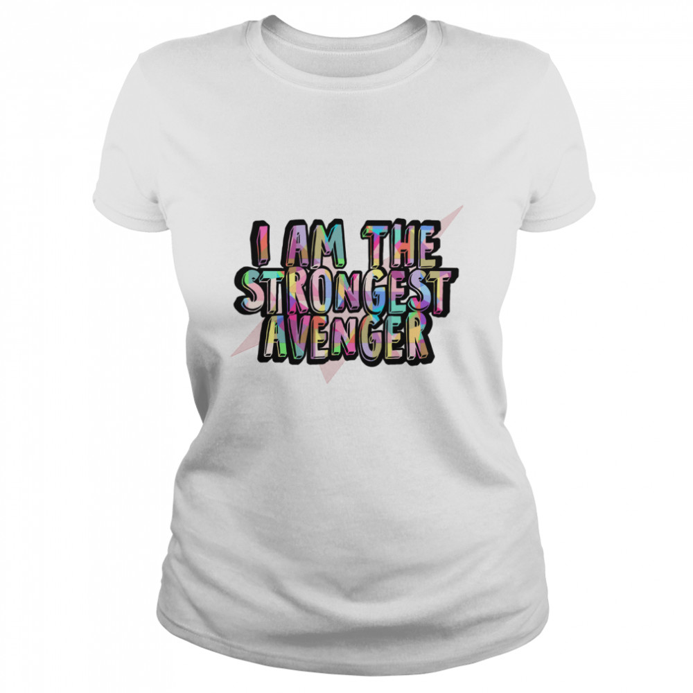 strongest avenger designs classic t classic womens t shirt