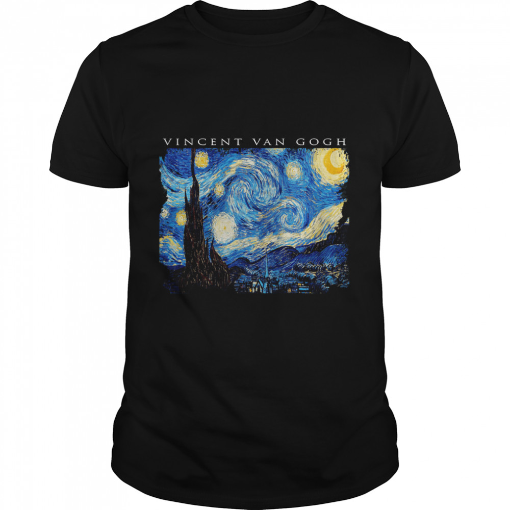 Van Gogh Starry Night  Classic T-Shirt