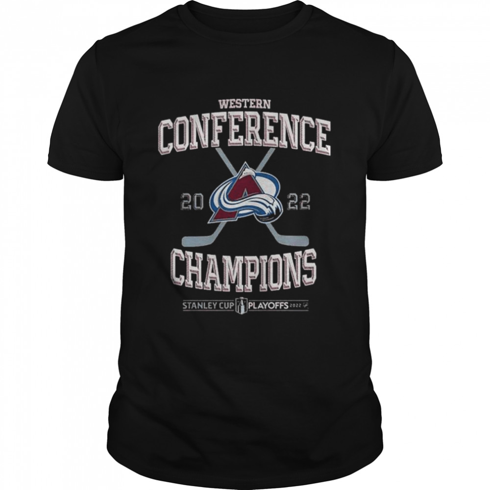 Western Conference 2022 Colorado Avalanche Champions Stanley Cup Playoff Shirt