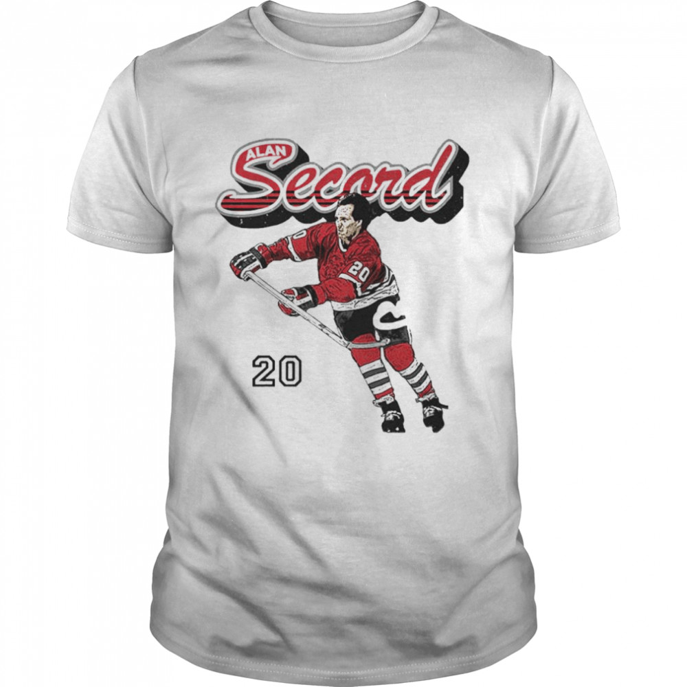 Alan Secord Chicago Retro Script shirt