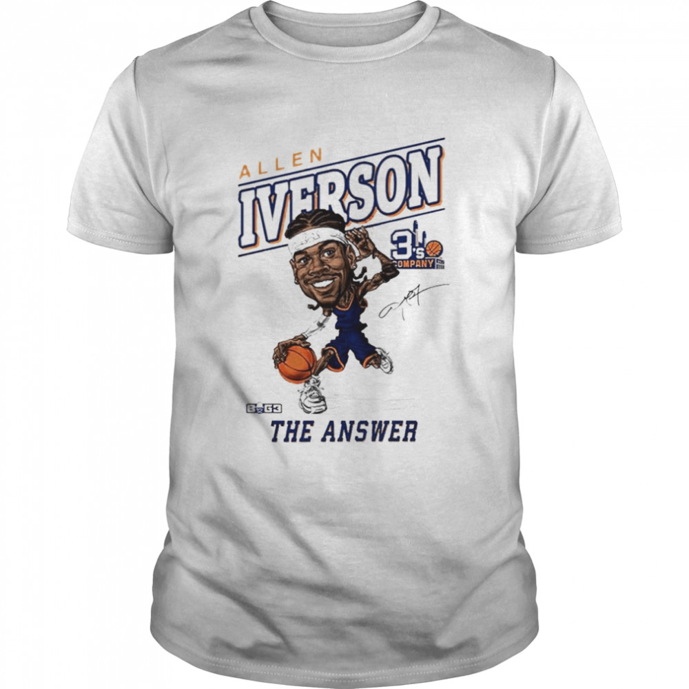 Allen Iverson the answer t-shirt Classic Men's T-shirt