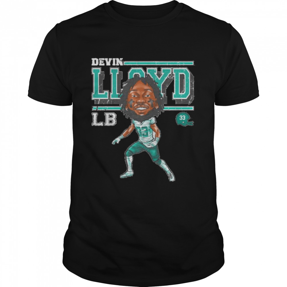 Devin Lloyd Jacksonville Cartoon Football Shirt