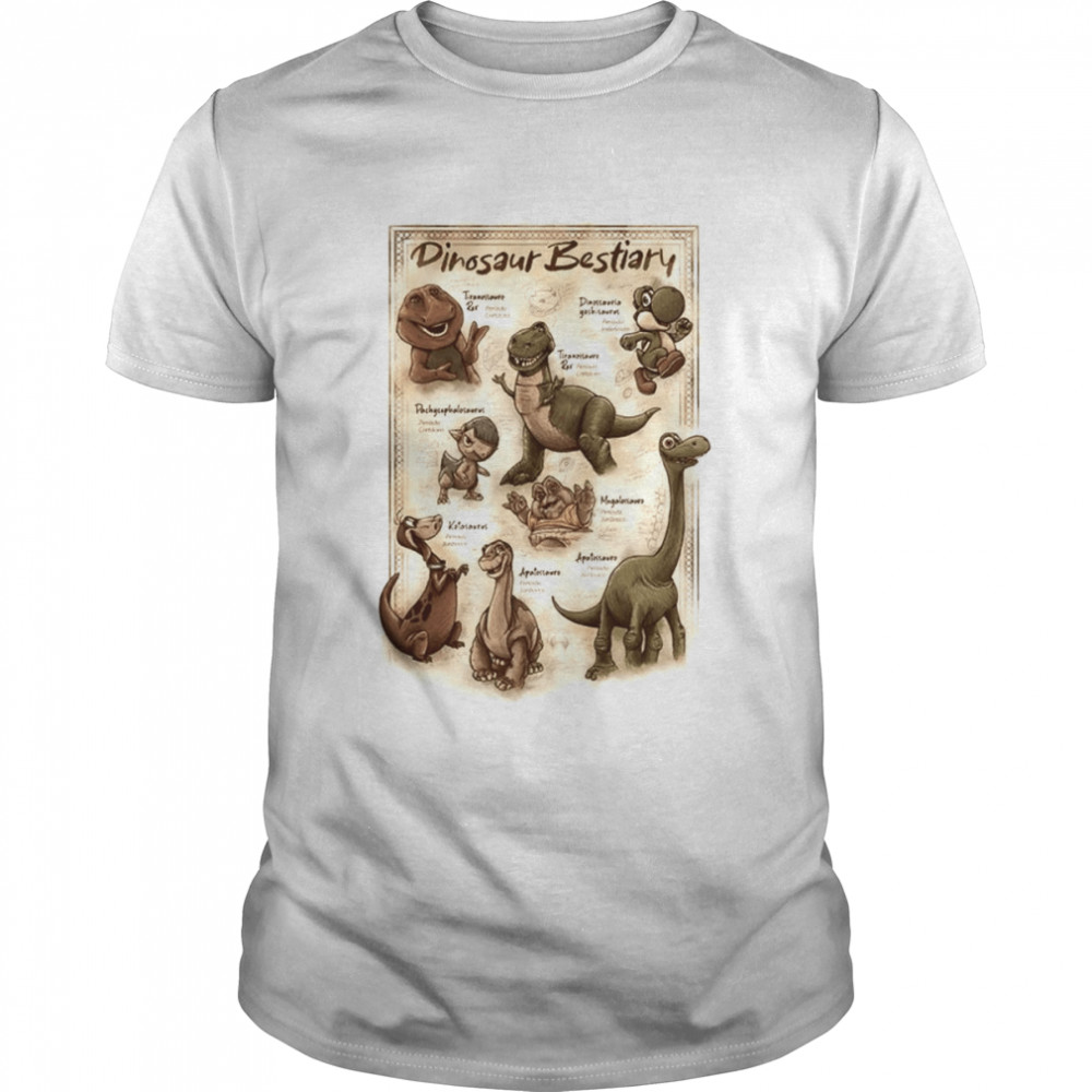 Dino Bestiary Cartoons shirt Classic Men's T-shirt