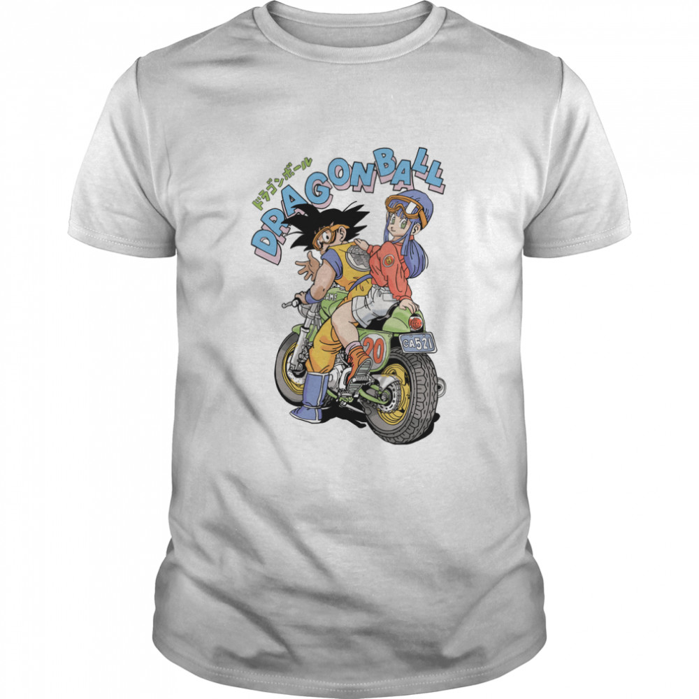 Goku and Bulma - Dragon Ball Classic T-Shirt
