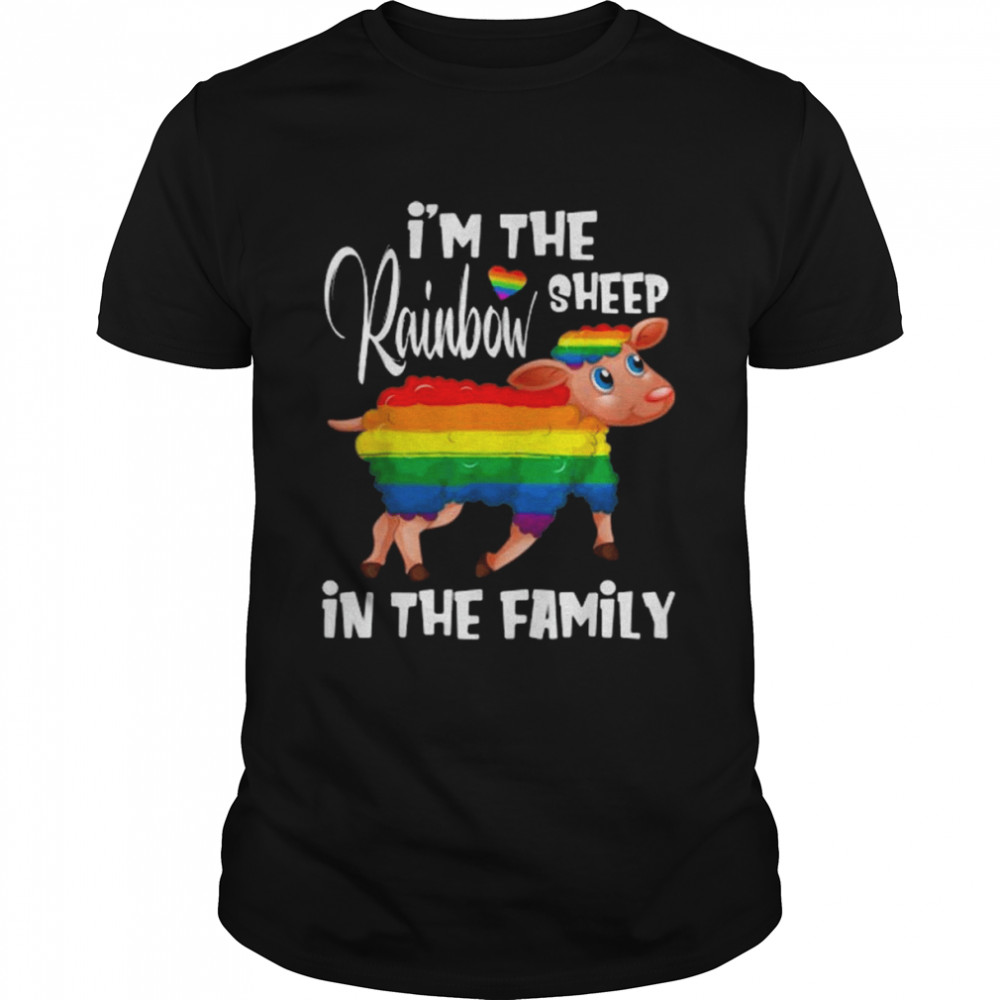 I’m The Rainbow Sheep In The Family Lgbtq Pride Shirt