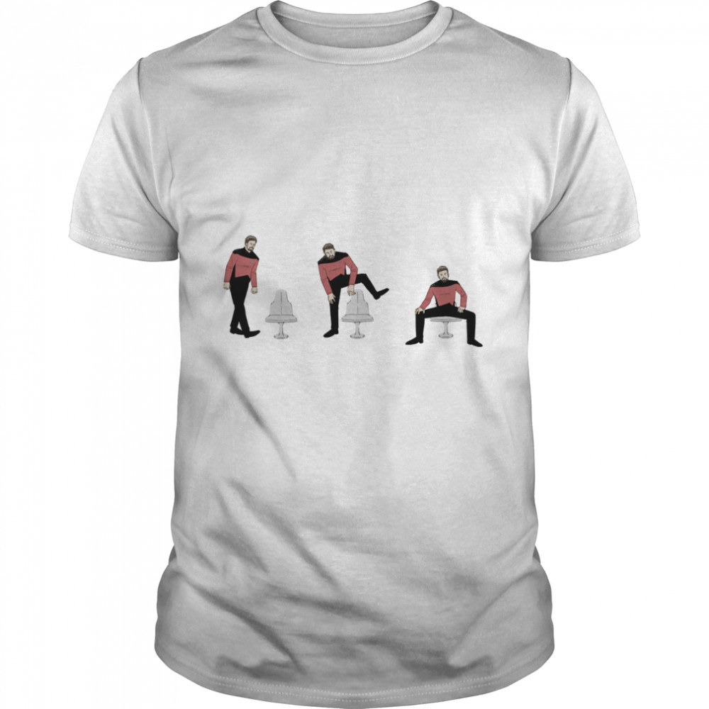 Riker Sitting Classic T-Shirt