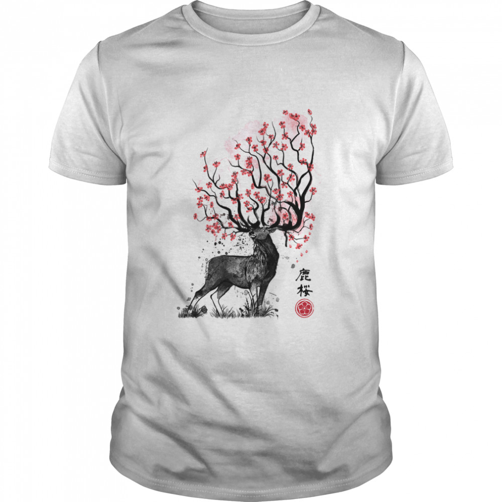 Sakura Deer Classic T-Shirt