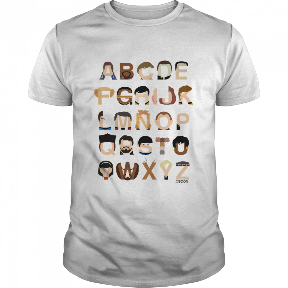 Star Trek Alphabet Classic T-Shirt