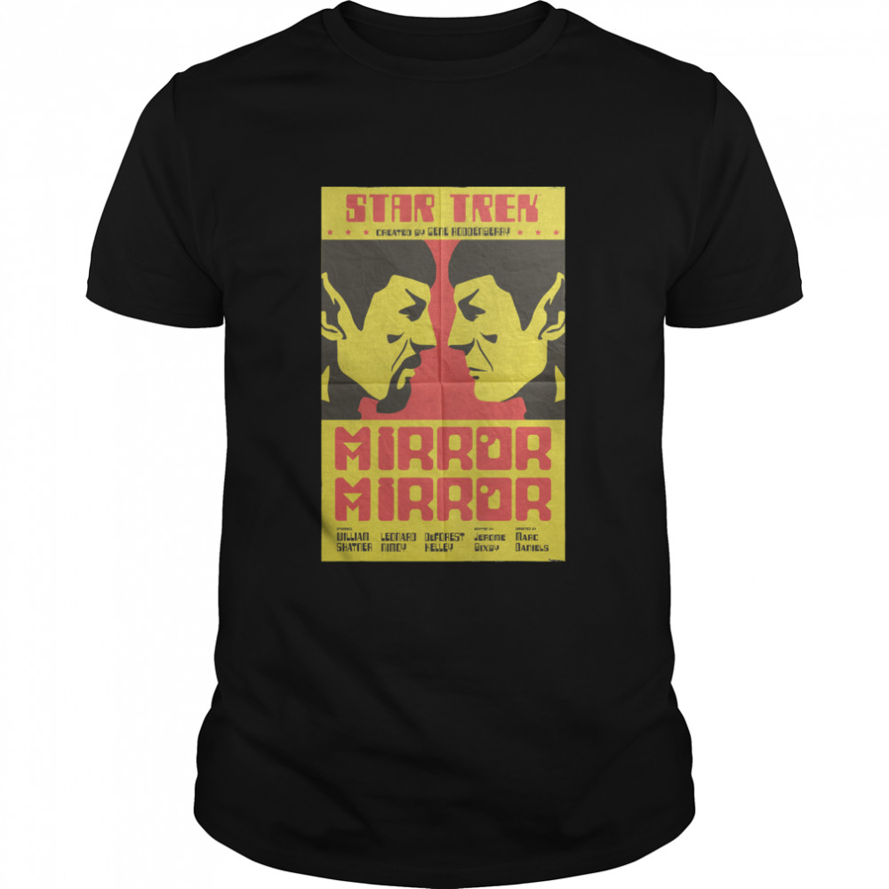Star Trek Original Series Mirror Mirror Episode Poster Classic T-Shirt