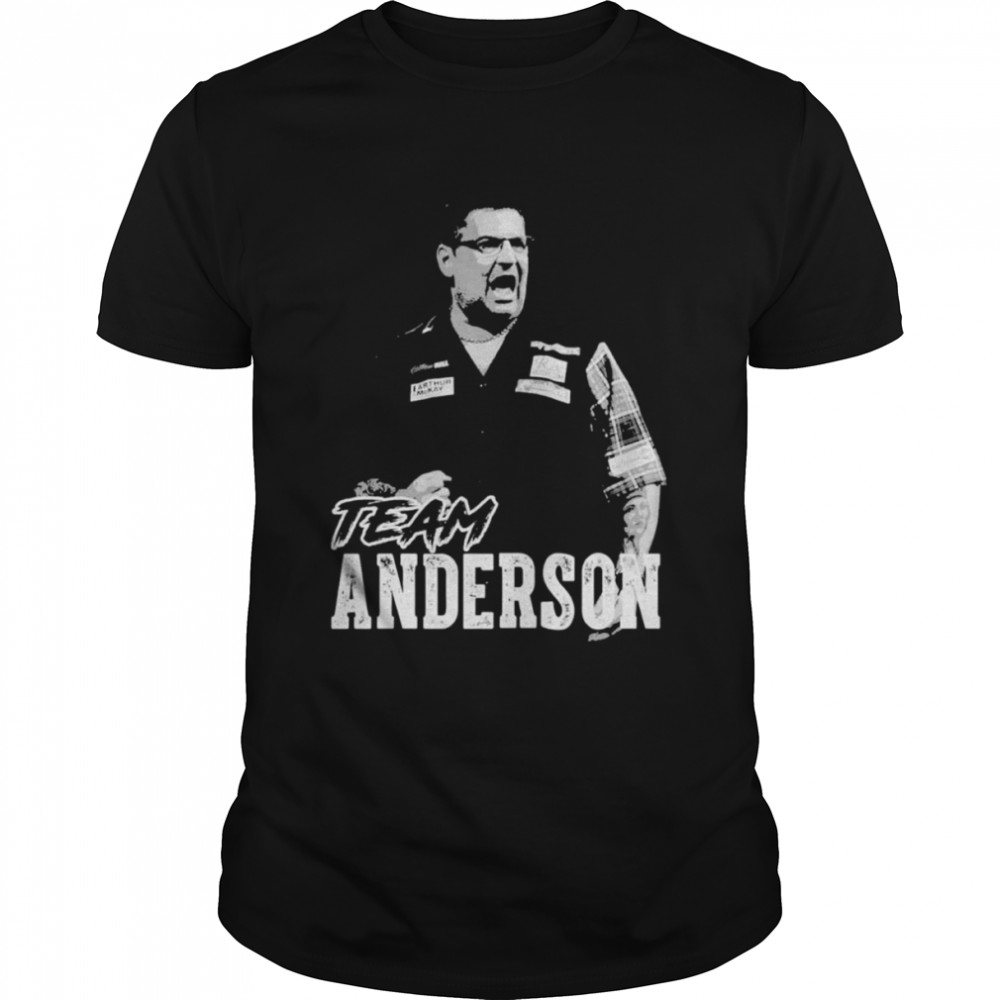 Team Gary Anderson Pdc 2022 T-Shirt
