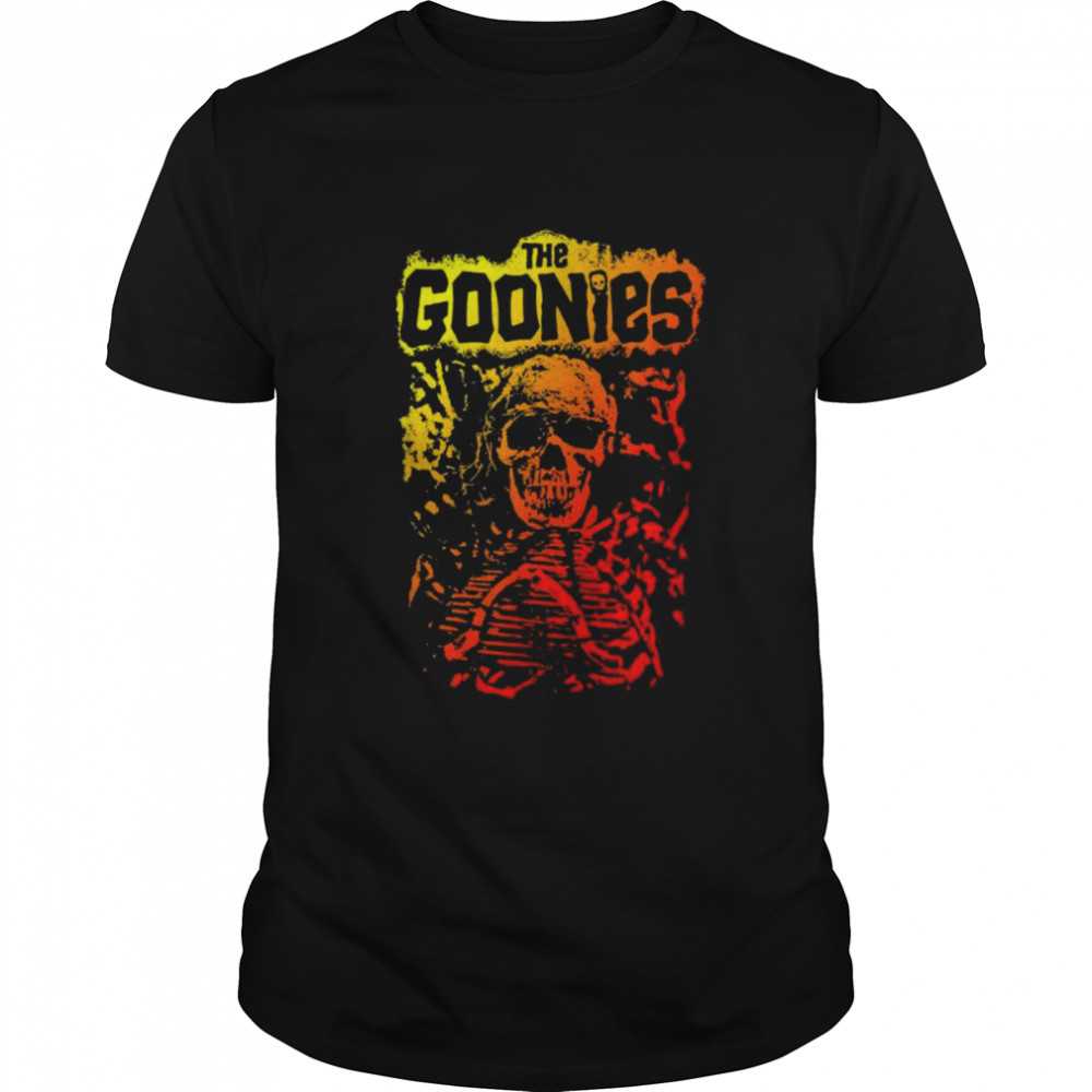 The Goonies Skeleton And Logo Shirt